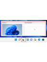 Vista de tareas de Windows 11 con Escritorio 1 y el botón Nuevo escritorio